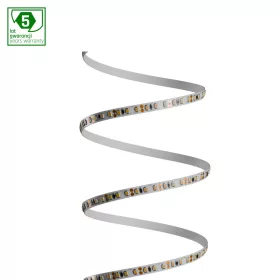   LED STRIP 2835 12V 120LED 9,6W/m 730lm/m CW 8mm IP20 5YR 5m roll