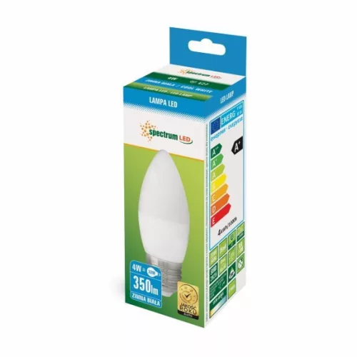 [OUTLET] E27 LED-fényforrás, 4 W, Hideg fehér