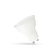 LED GU10 230V 6W SMD CW WITH MILKY COVER WHTIE PLASTIC SPECTRUM