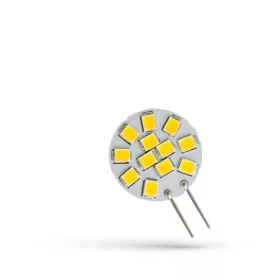 LED G4  12V 1,2W 12 LED CW  20MM SPECTRUM