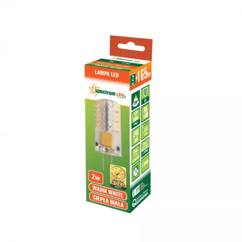 LED G4 COLUMN 12V 2W SILICON WW SPECTRUM