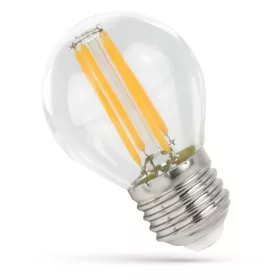 LED BALL G45 E-27 230V 4W COG WW CLEAR SPECTRUM