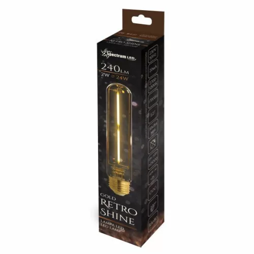 LED T30 E-27 230V 2W COG WW RETROSHINE SPECTRUM