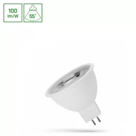 LED MR16 12V 4W SMD 55 DEGREES CW WITH LENS SPECTRUM