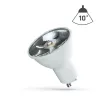 LED GU10 230V 6W SMD 10DEG WW WITH LENS SPECTRUM