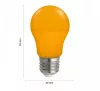 [OUTLET] LED GLS E27 230V 5W NARANCS