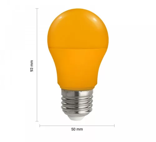 [OUTLET] LED GLS E27 230V 5W NARANCS