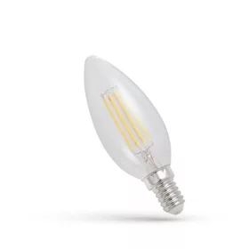 LED CANDLE C35 E-14 230V 4W COG NW CLEAR SPECTRUM