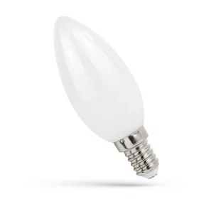 LED CANDLE C37  E-14 230V 4W COG NW MILKY SPECTRUM