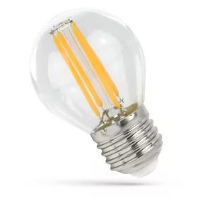LED BALL G45 E-27 230V 4W COG NW CLEAR SPECTRUM