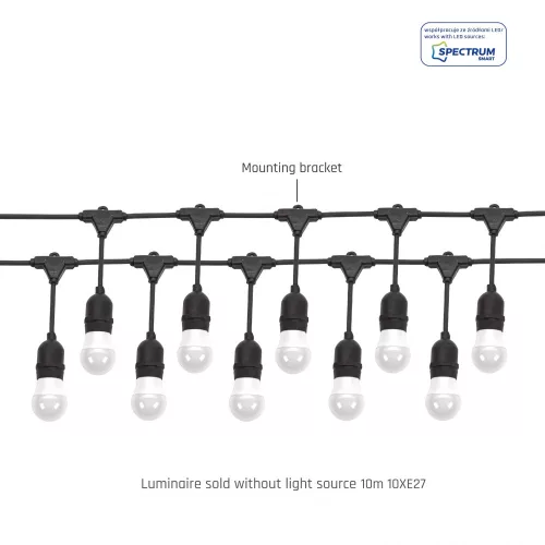 GARLAND 10M 10XE27 COMBINED SPECTRUM