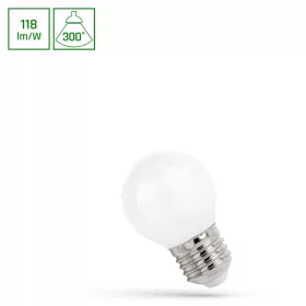 LED BALL P45 E-27 230V 5,5W COG NW MILKY SPECTRUM