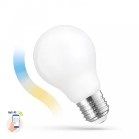 LED GLS A60 5W COG 230V CCT+DIM MILKY WI-FI SPECTRUM SMART