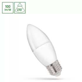 LED CANDLE C37 E-27 230V 1W CW SPECTRUM