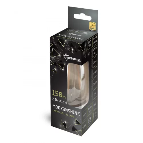LED CANDLE C35 E-14 230V 2.5W COG NW MODERNSHINE SPECTRUM