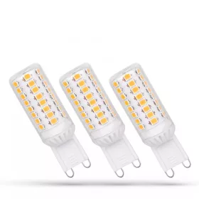   LED G9 230V 4W WW DIMMABLE SMD 5Y WARRANTY PREMIUM SPECTRUM 3-PACK