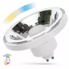 LED AR111 GU10 SMD 230V 10W WHITE 30 DEGREE CCT+DIMM WI-FI/BT SPECTRUM SMART