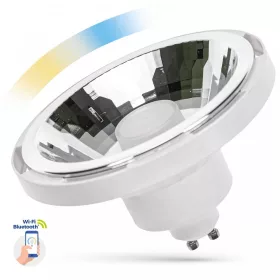   LED AR111 GU10 SMD 230V 10W WHITE 30 DEGREE CCT+DIMM WI-FI/BT SPECTRUM SMART