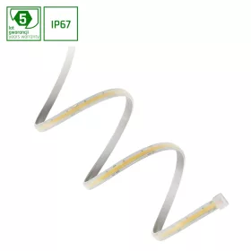   LED STRIP 55W/5M COB 24V NW 5Y WARRANTY 1M (ROLL 5M) WITH SILICONE MATT COATED  IP67