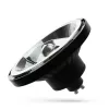 LED AR111 GU10 230V 12W SMD 45DEG WW BLACK SPECTRUM 5Y WARRANTY