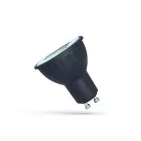 LED GU10 230V 6W SMD 38DEG WW WITH LENS BLACK BODY SPECTRUM