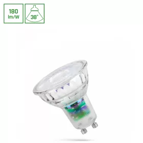 LED GU10 230V 2,5W SMD  A-CLASS WW LENS 38DEG SPECTRUM