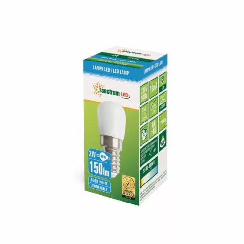 LED T26 230V 1,5W E-14 CW  SPECTRUM