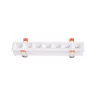 ALLDAY  INSPIRE IN DARK LIGHT 50DEG WHITE 840 10W 230V 16CM WHITE