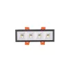 MINI16 ALLDAY  INSPIRE IN DARK LIGHT 80DEG WHITE 840 11W 230V 16CM BLACK