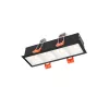 MINI16 ALLDAY  INSPIRE IN DARK LIGHT 80DEG WHITE 840 11W 230V 16CM BLACK