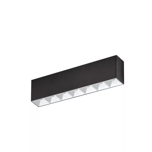 MINI28 ALLDAY  INSPIRE ONE DARK LIGHT 80DEG WHITE 830 16W 230V 28CM BLACK