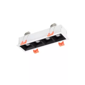   MINI16 ALLDAY  INSPIRE IN DARK LIGHT 50DEG BLACK 940 11W 230V 16CM WHITE