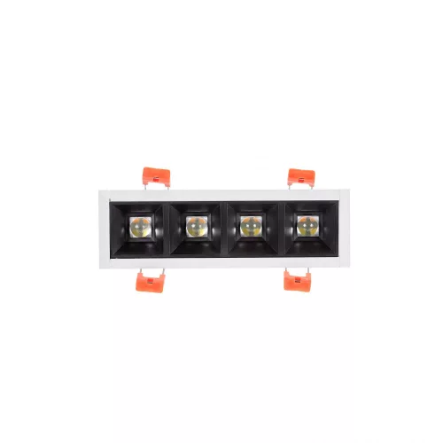 MINI16 ALLDAY  INSPIRE IN DARK LIGHT 50DEG BLACK 940 11W 230V 16CM WHITE