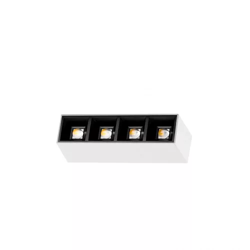 MINI16 ALLDAY  INSPIRE ONE  DARK LIGHT 50DEG BLACK 940 11W 230V 16CM WHITE