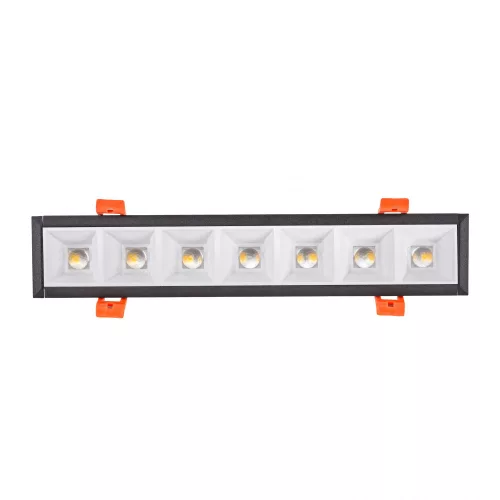 MINI16 ALLDAY  INSPIRE IN DARK LIGHT 50DEG WHITE 930 10W 230V 16CM BLACK