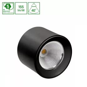 CEL ZOSMA 3 ROUND 840 10W 230V 40deg BLACK SUSPENDED