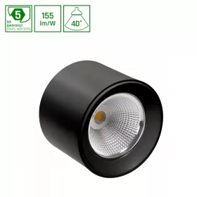 CEL ZOSMA 3 ROUND 840 10W 230V 40deg BLACK SUSPENDED DALI